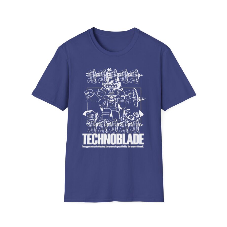 Technoblade Neeerds Unisex Softstyle T-shirt
