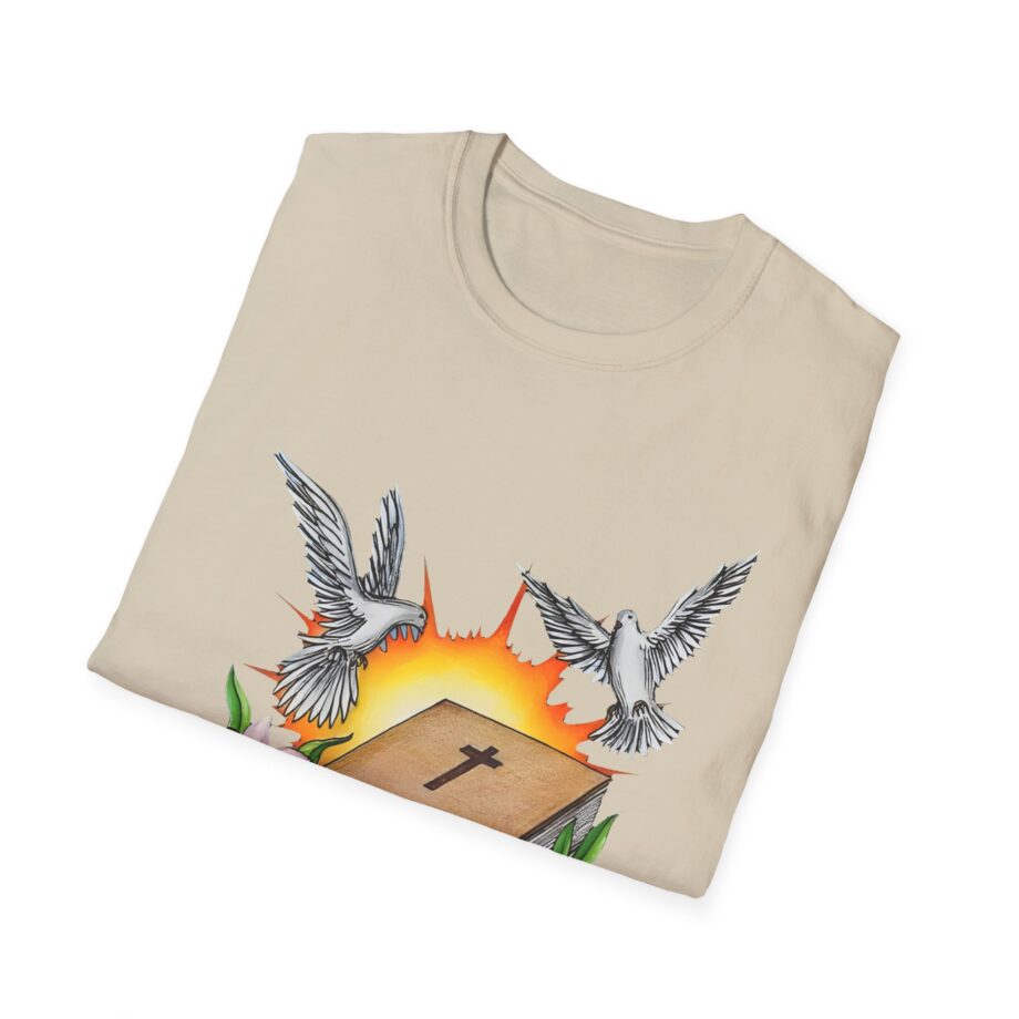 Arcangel Respira Como Un Verso Biblico Unisex Softstyle T-Shirt