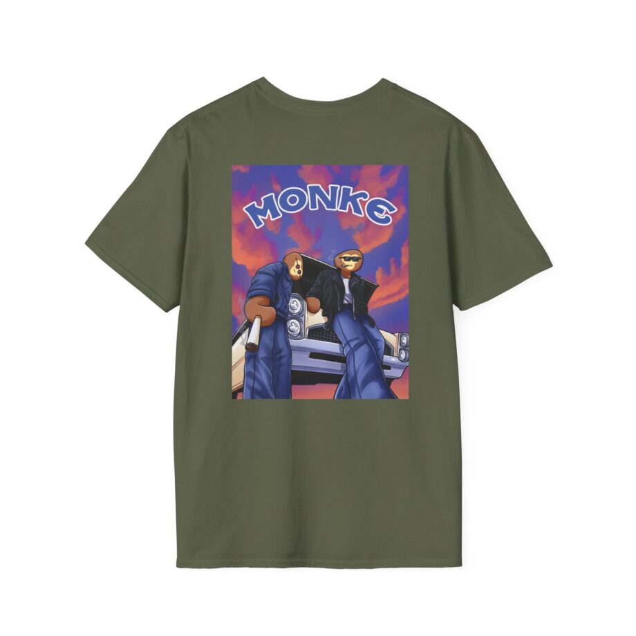 Spoonkid Dj Monke Unisex Softstyle T-Shirt