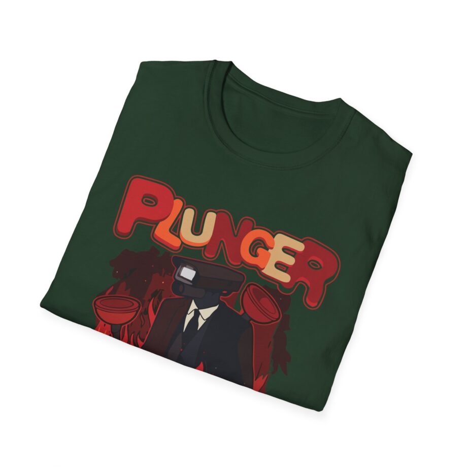 Dafuqboom Plungerman  Wildfire Unisex Softstyle T-Shirt