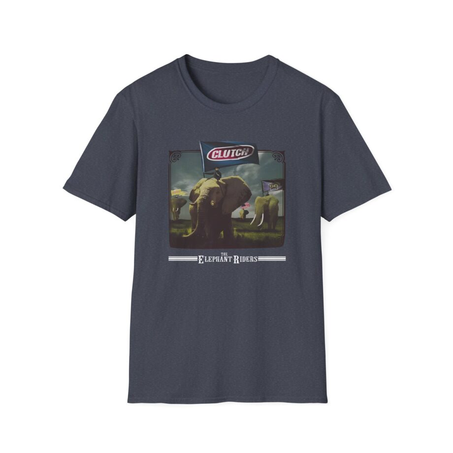 Clutch Elephant Riders Unisex Softstyle T-Shirt