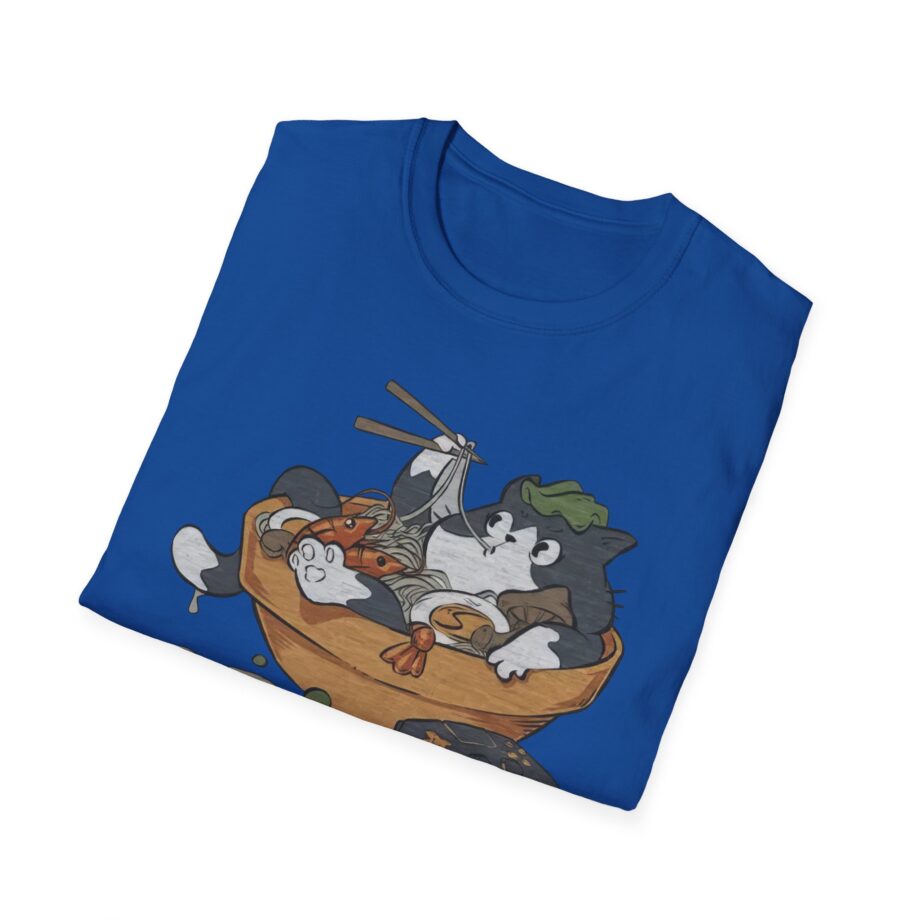 Lirik Ramen Cat Unisex Softstyle T-shirt