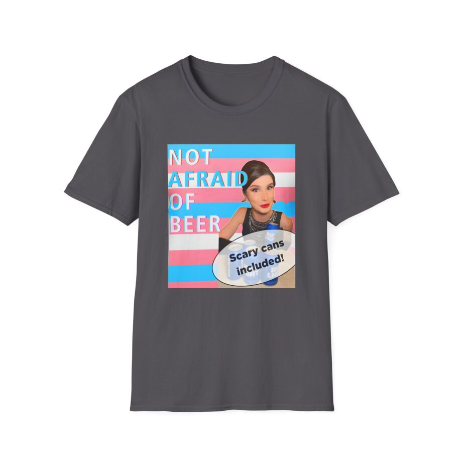 Dylan Mulvaney Not Afraid of Beer Unisex Softstyle T-Shirt