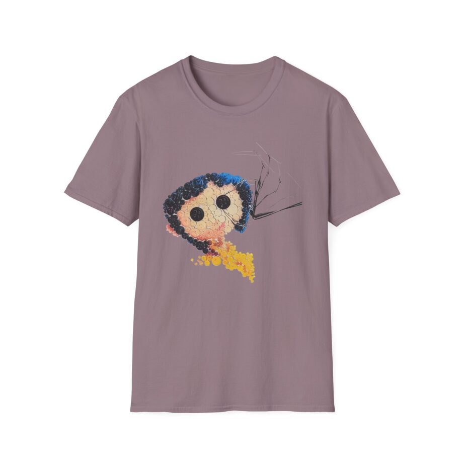 Coraline Button Art Anniversary Unisex Softstyle T-shirt