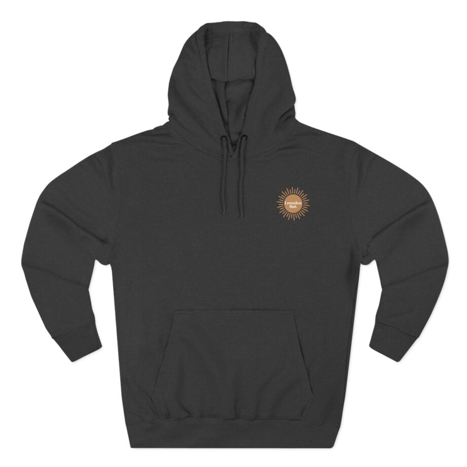 Elyse Myers I Receive That Three-Panel Fleece Hoodie