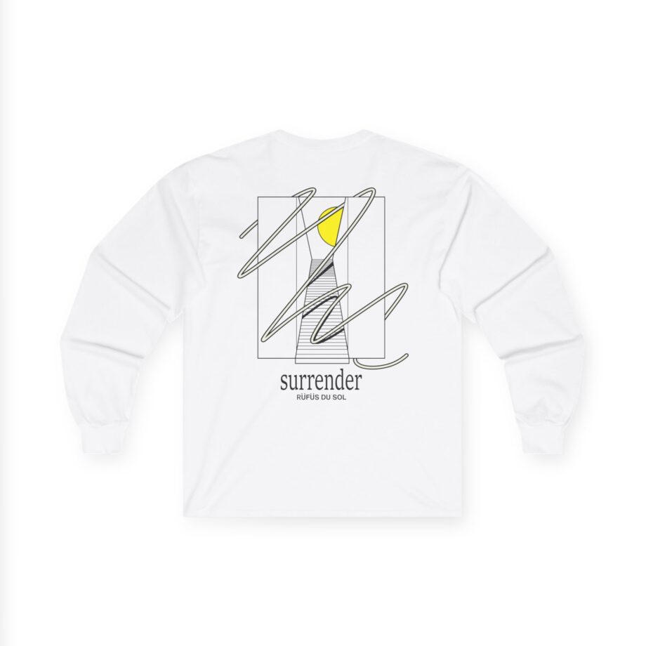 Rufus Du Sol Flower Ecru Unisex Ultra Cotton Long Sleeve Tee