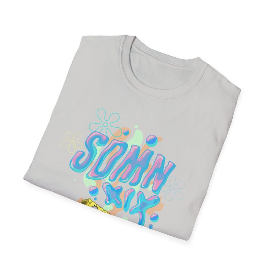 Sidemen Sdmn X Spongebob Bubble Blowing Unisex Softstyle T-Shirt