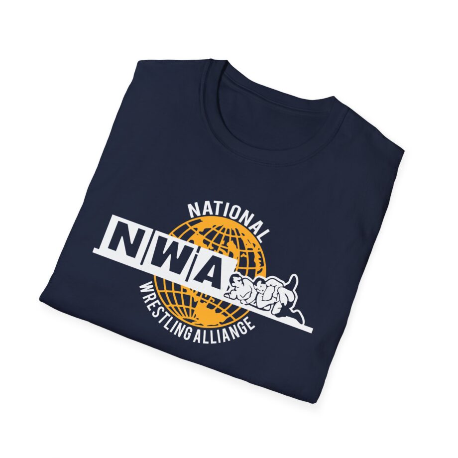 Nwa National Wrestling Alliance Unisex Softstyle T-shirt