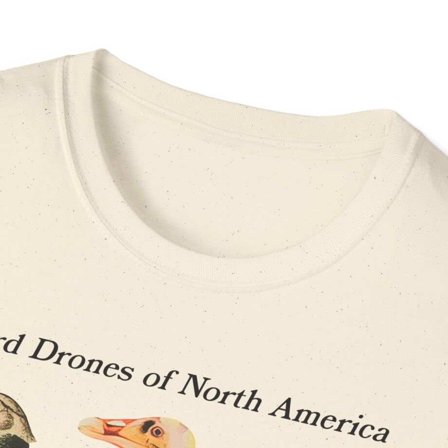 Birds Arent Real Bird Drones of North America Unisex Softstyle T-shirt