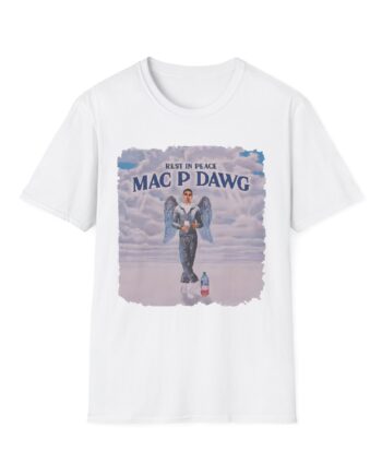 Ohgeesy Mac P Angel Unisex Softstyle T-shirt