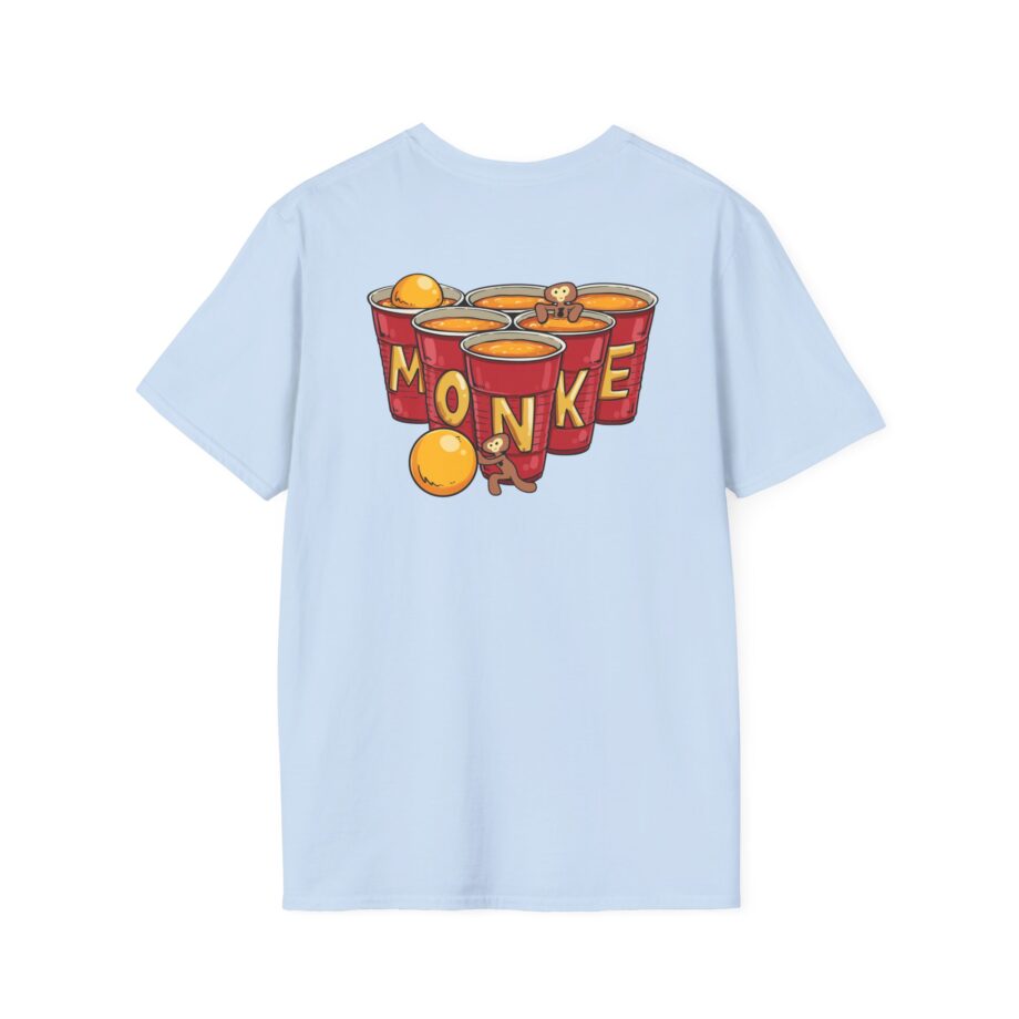 Spoonkidv Monke Pong Unisex Softstyle T-Shirt