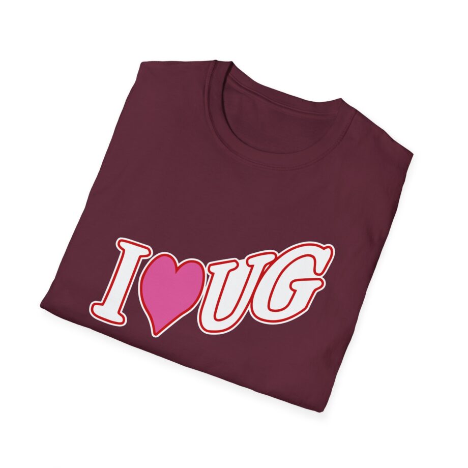 Undergrunn I Love Ug Unisex Softstyle T-Shirt