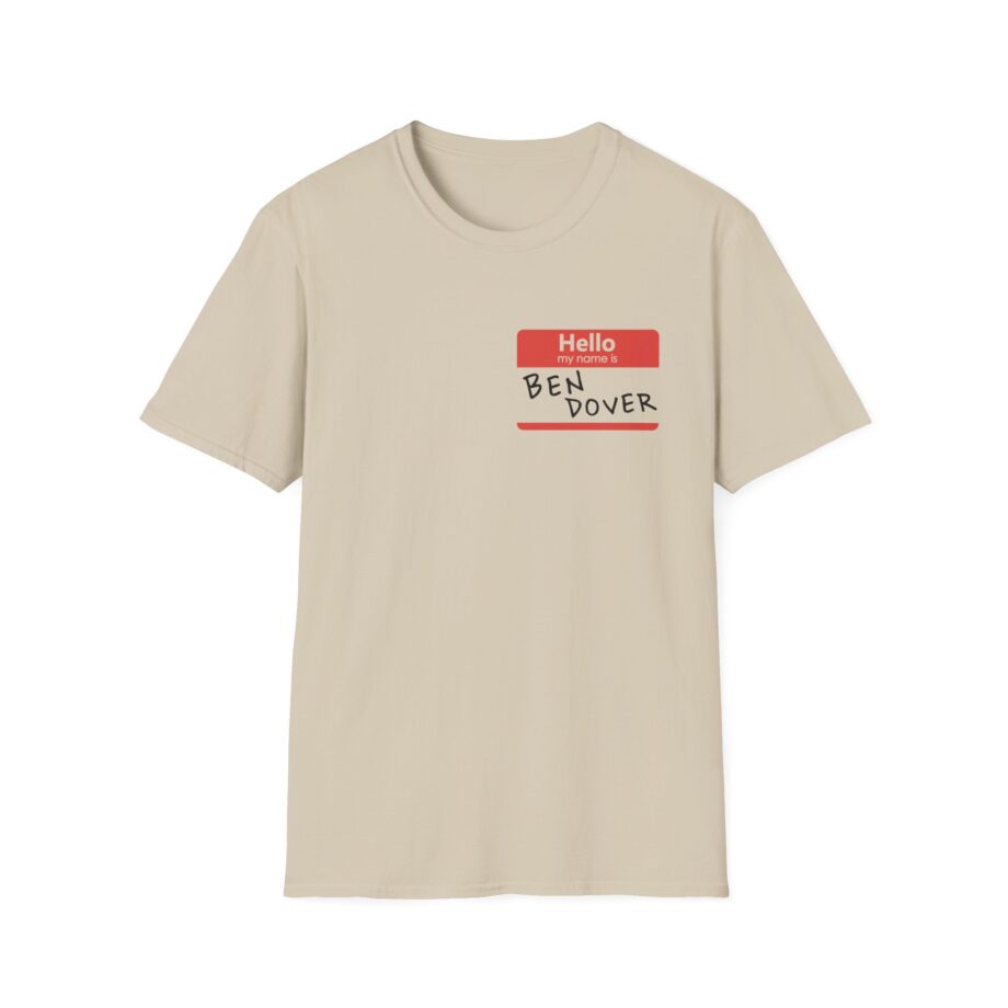 Baylen Levine Ben Dover Unisex Softstyle T-shirt