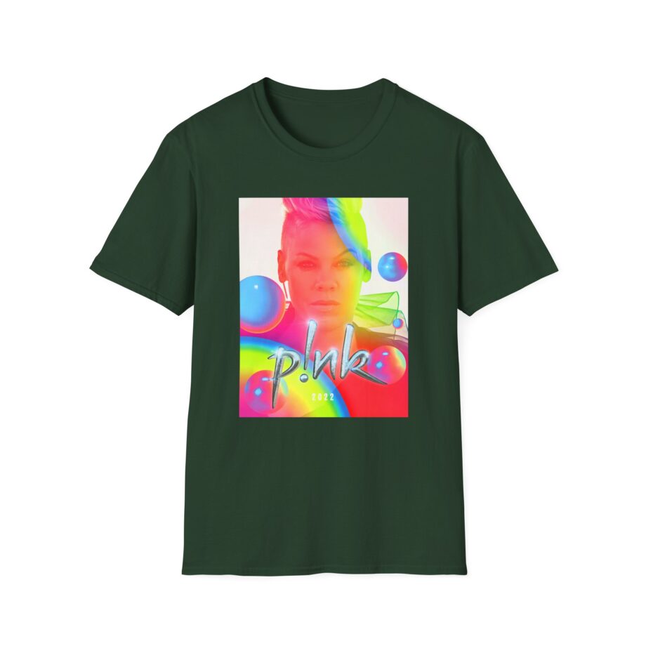 P!nk Summer 2022 Rainbow Unisex Softstyle T-shirt
