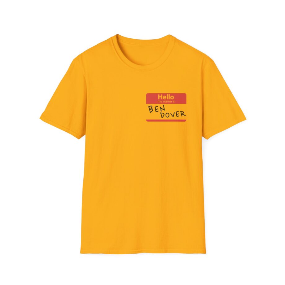 Baylen Levine Ben Dover Unisex Softstyle T-shirt