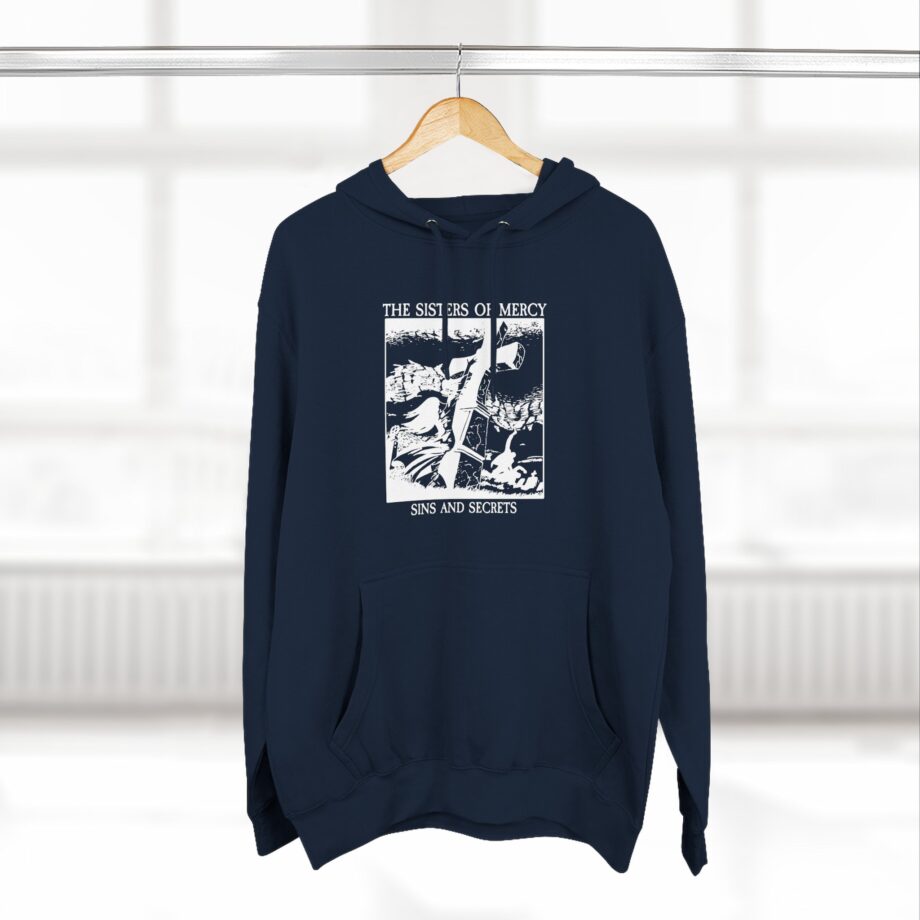 Sisters Of Mercy Sins And Secrets Three-Panel Fleece Hoodie