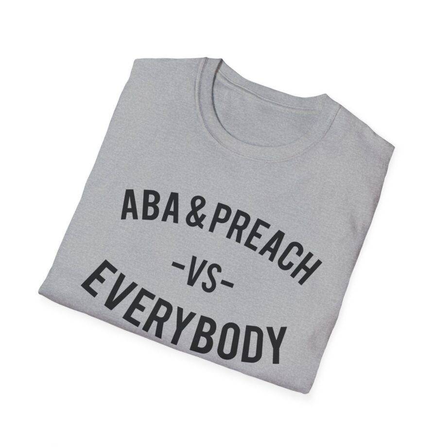 Aba and Preach Unisex Softstyle T-Shirt