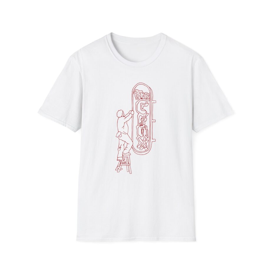 Djo The Crux Sign Ringer Unisex Softstyle T-Shirt