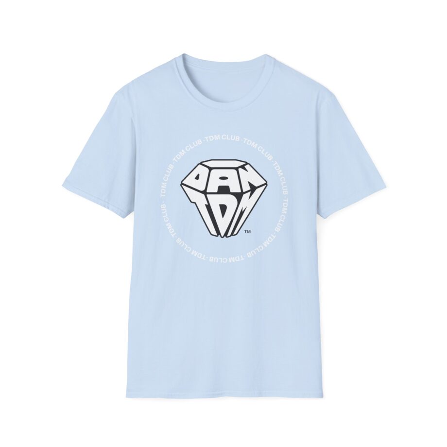 Dantdm the Diamond Minecart Unisex Softstyle T-shirt