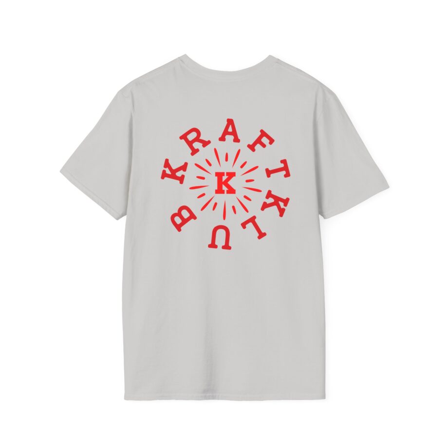 Kraftklub Glowing K Unisex Softstyle T-shirt