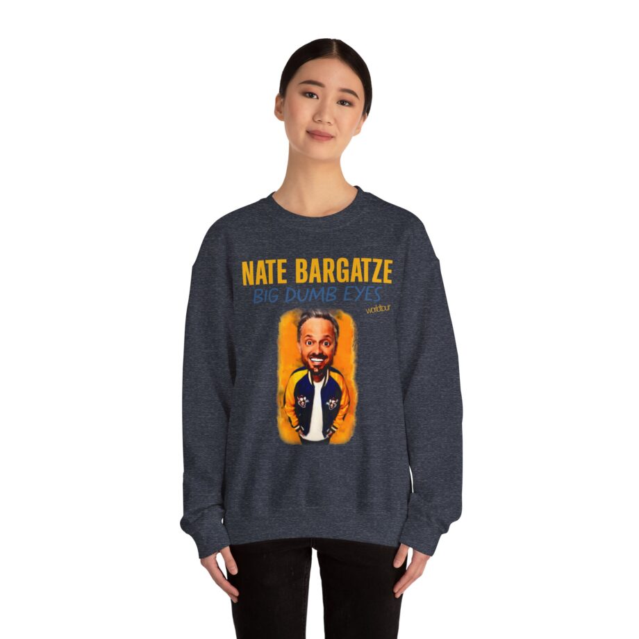 Nate Bargatze Big Dumb Eyes Tour Unisex Heavy Blend™ Crewneck Sweatshirt