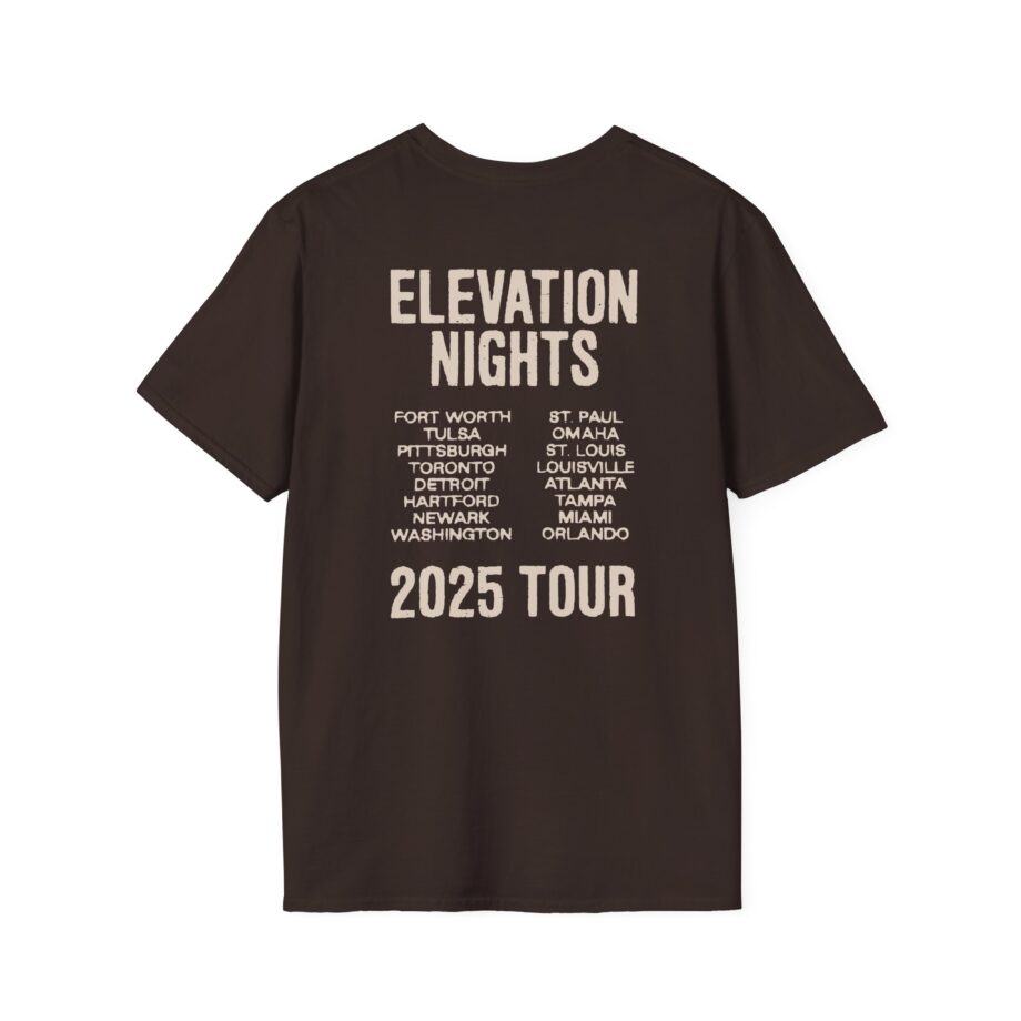 Elevation Worship Elevation Nights Tour 2025 Unisex Softstyle T-shirt
