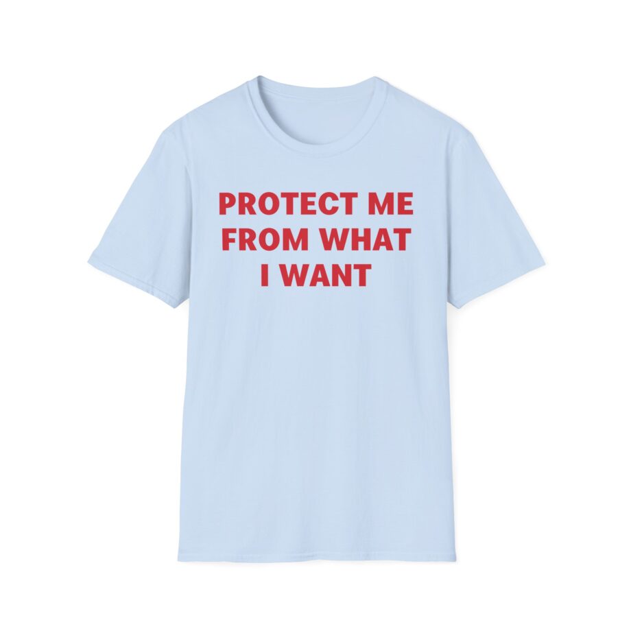 Jenny Holzer Protect Me From What I Want Unisex Softstyle T-shirt