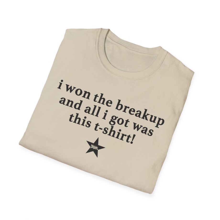 Maisie Peters Won the Breakup Unisex Softstyle T-shirt