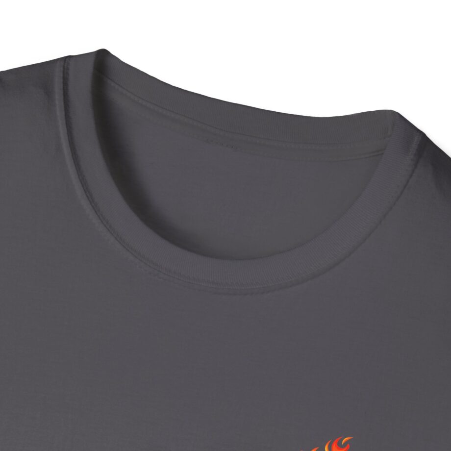 Clutch Flaming Stage Plot Unisex Softstyle T-Shirt