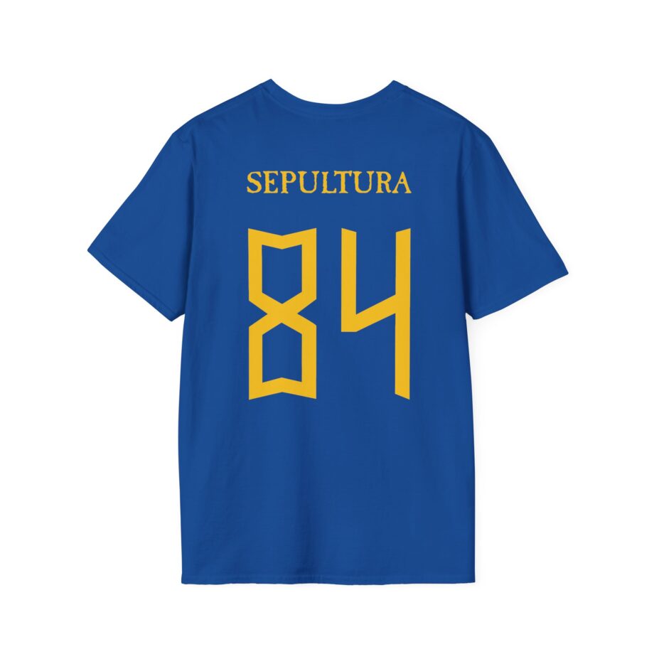 Sepultura 40th Anniversary Soccer Unisex Softstyle T-shirt