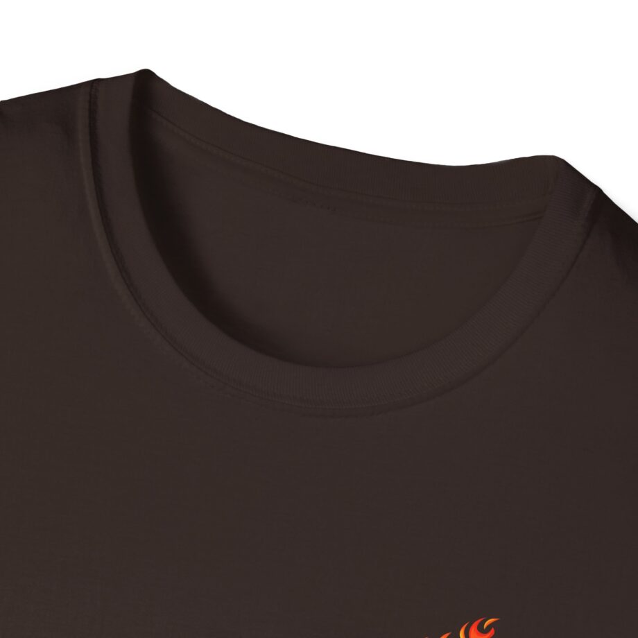 Clutch Flaming Stage Plot Unisex Softstyle T-Shirt