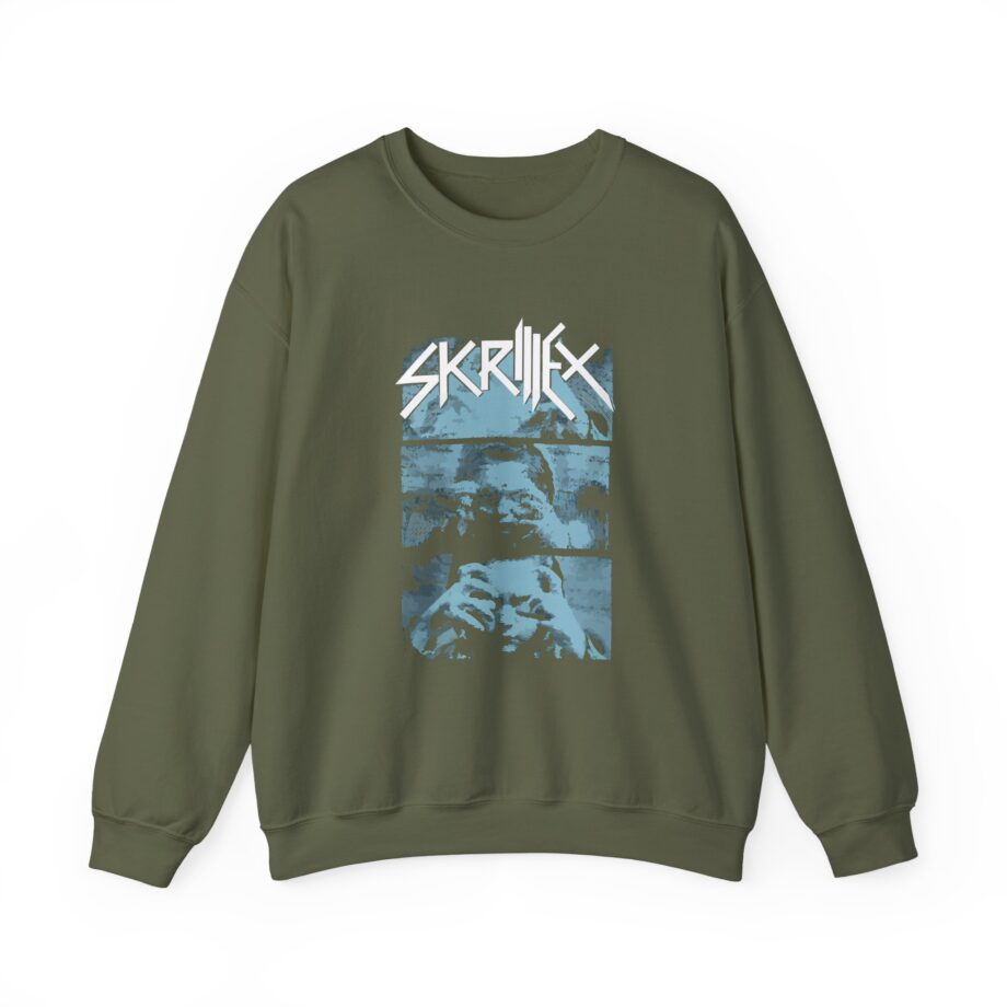 Skrillex Graphic Unisex Heavy Blend™ Crewneck Sweatshirt
