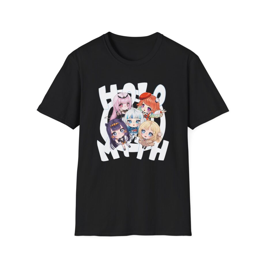 Hololive Myth Unisex Softstyle T-Shirt