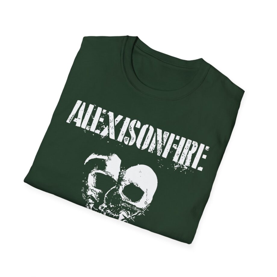 Alexisonfire Barbed Wire Heartskull Unisex Softstyle T-shirt