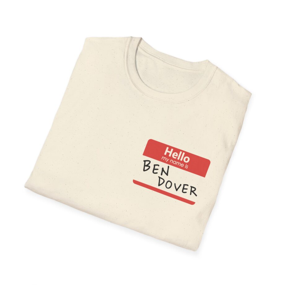 Baylen Levine Ben Dover Unisex Softstyle T-shirt