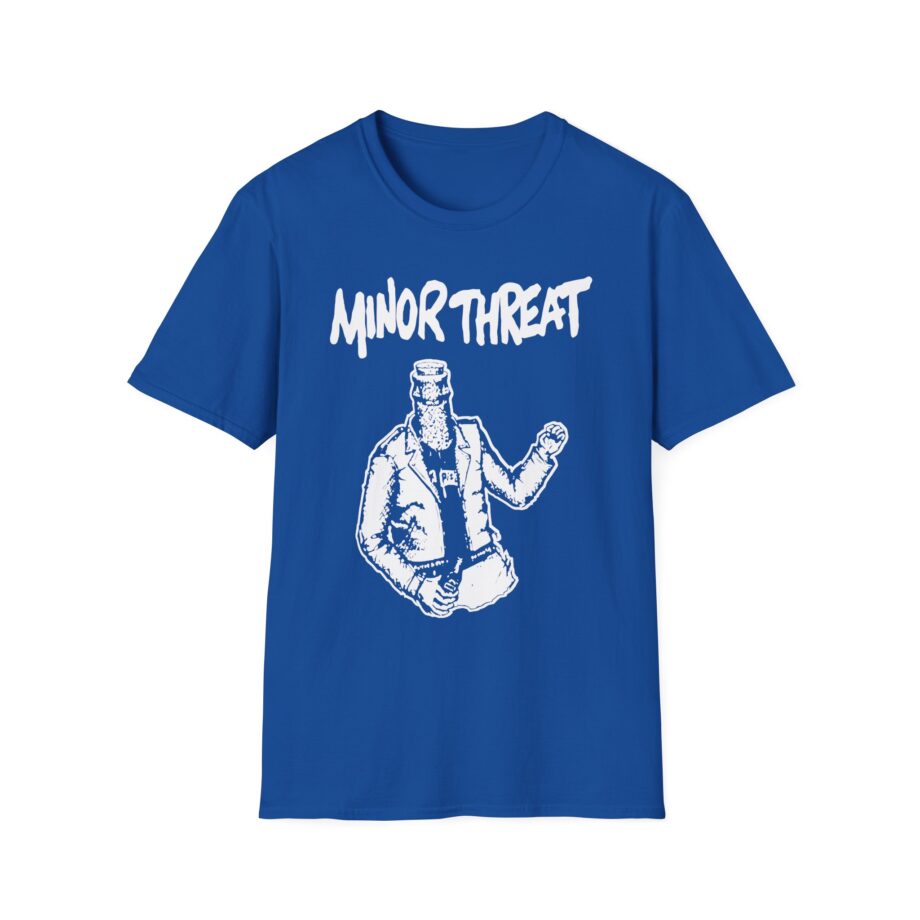 Minor Threat Minor Threat Bottled Violence Punk Unisex Softstyle T-shirt