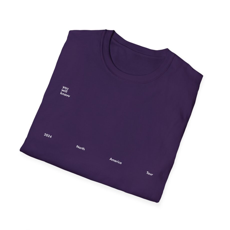 Wave to Earth you.will.knovv NA Tour Unisex Softstyle T-Shirt
