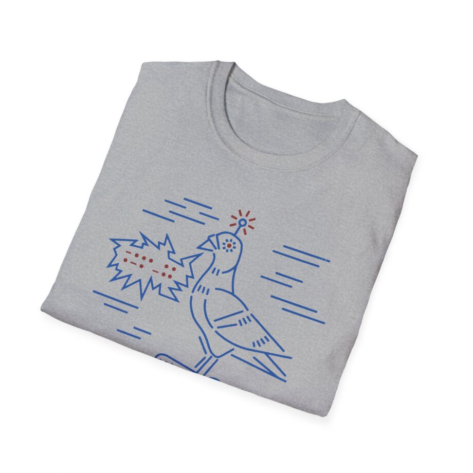 Birds Arent Real Pigeons Are Liars Unisex Softstyle T-shirt