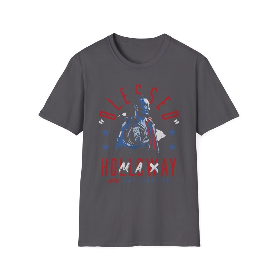 Max Holloway Blessed Bmf Champion Unisex Softstyle T-shirt
