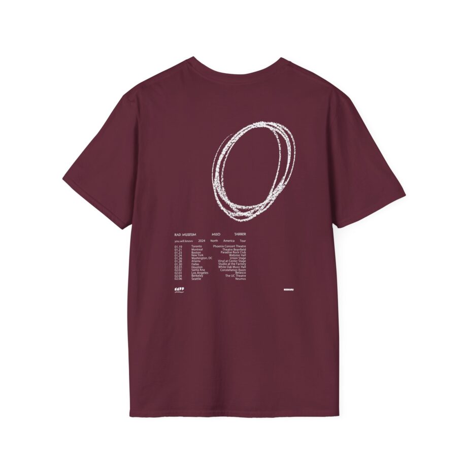 Wave to Earth you.will.knovv NA Tour Unisex Softstyle T-Shirt