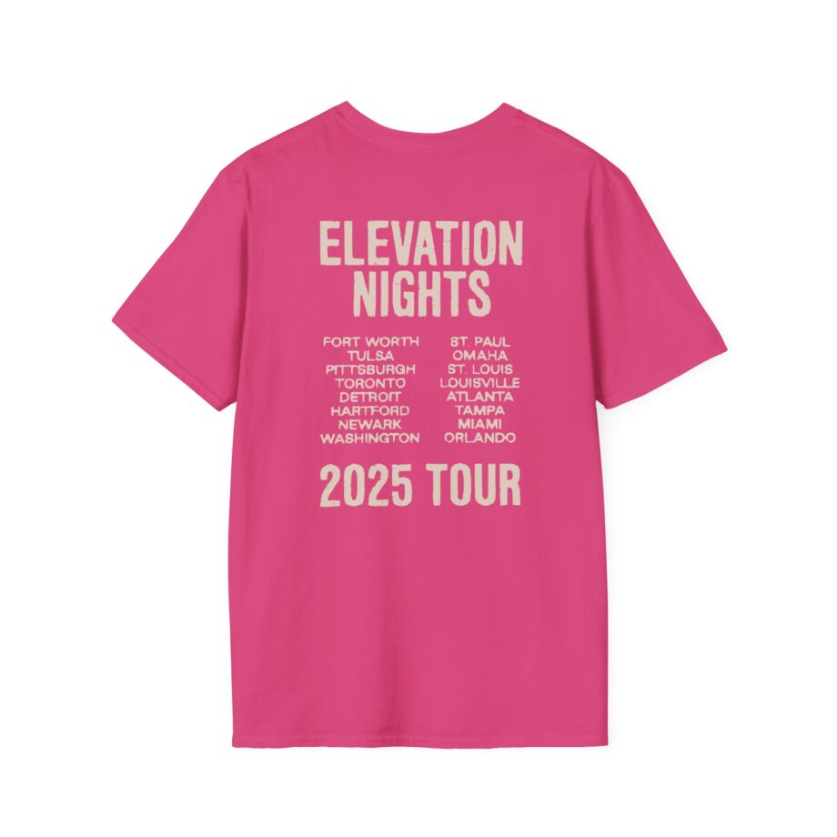Elevation Worship Elevation Nights Tour 2025 Unisex Softstyle T-shirt