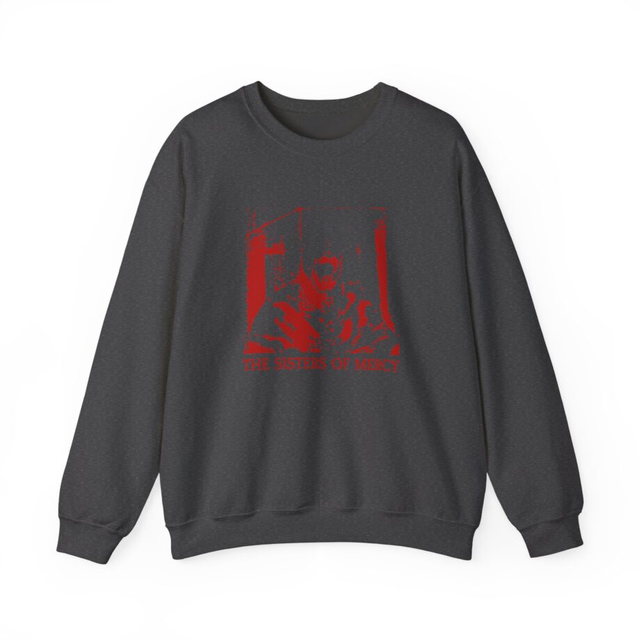 The Sisters Of Mercy Red Scream Unisex Heavy Blend™ Crewneck Sweatshirt