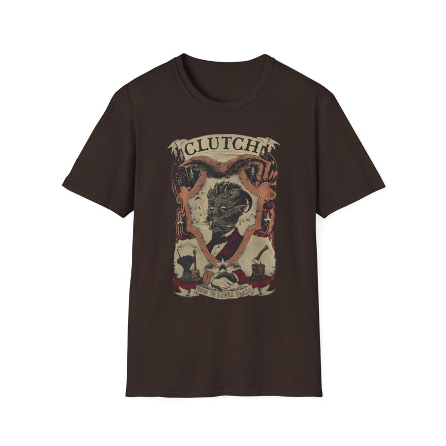 Clutchv How To Shake Hands Unisex Softstyle T-Shirt
