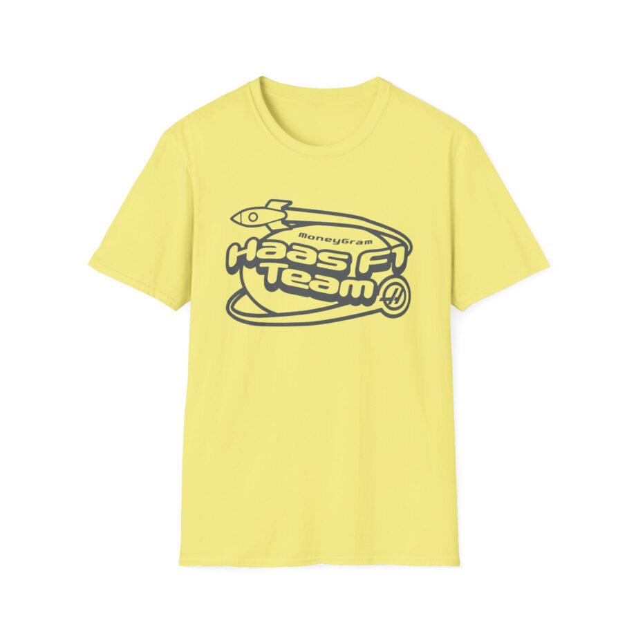 Haas F1 Team Rocketship Unisex Softstyle T-Shirt