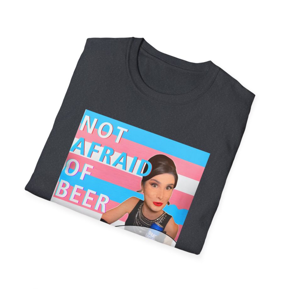 Dylan Mulvaney Not Afraid of Beer Unisex Softstyle T-Shirt