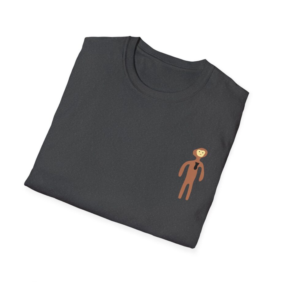 Monke Embroidered  Unisex Softstyle T-Shirt