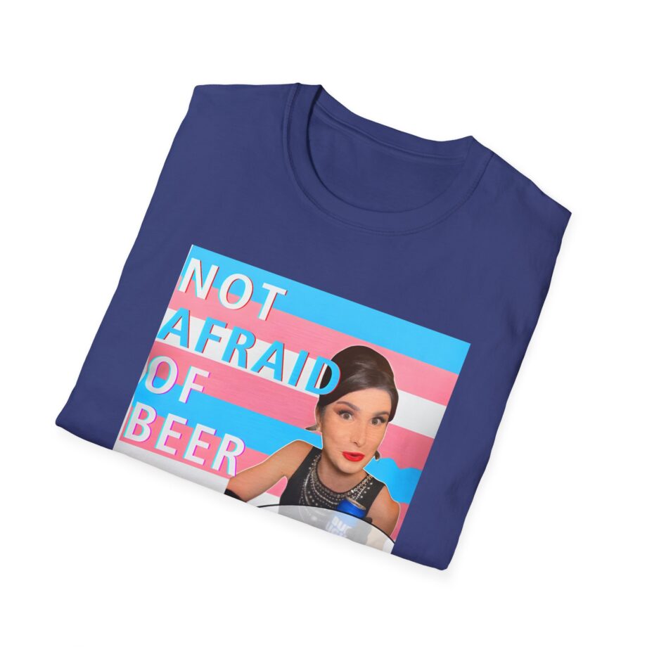 Dylan Mulvaney Not Afraid of Beer Unisex Softstyle T-Shirt