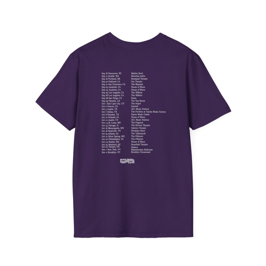 Wave to Earth 0.03 NA Tour Unisex Softstyle T-Shirt