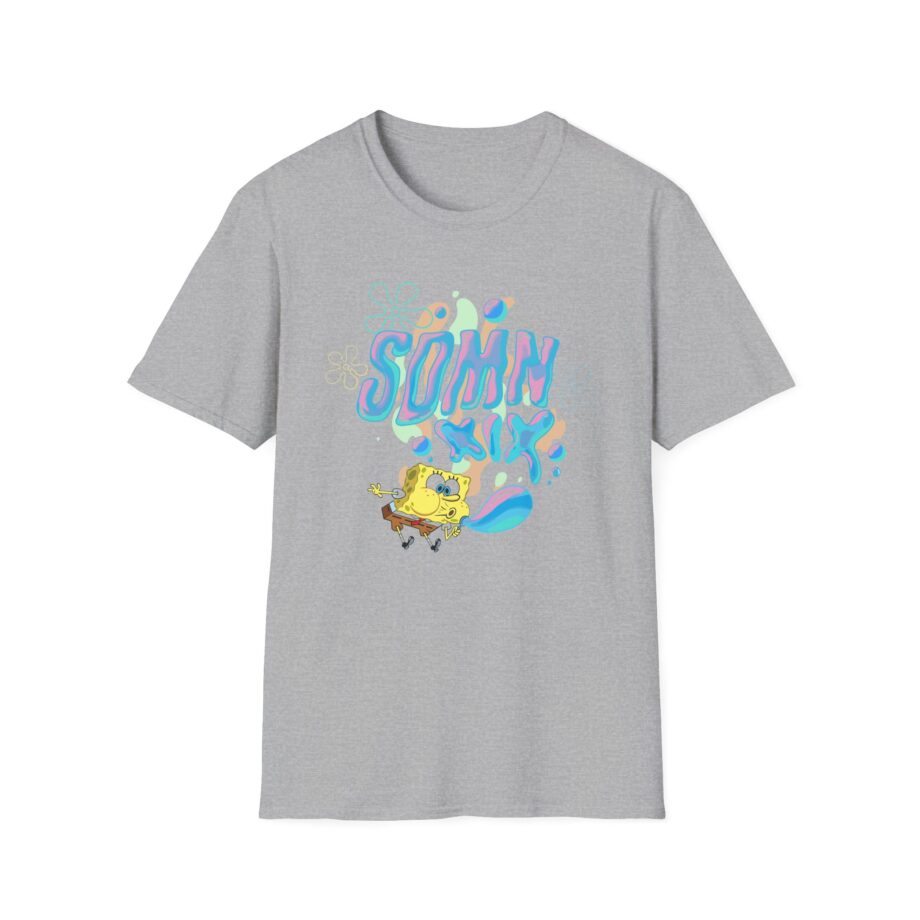 Sidemen Sdmn X Spongebob Bubble Blowing Unisex Softstyle T-Shirt
