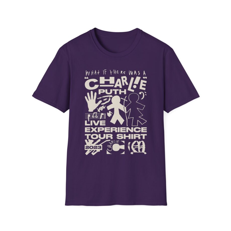 Charlie Puth What If There Was A Tour Unisex Softstyle T-Shirt